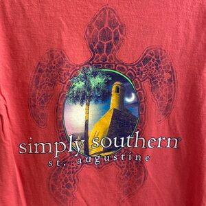 Simply Southern women’s Pink T-Shirt St. Augustine